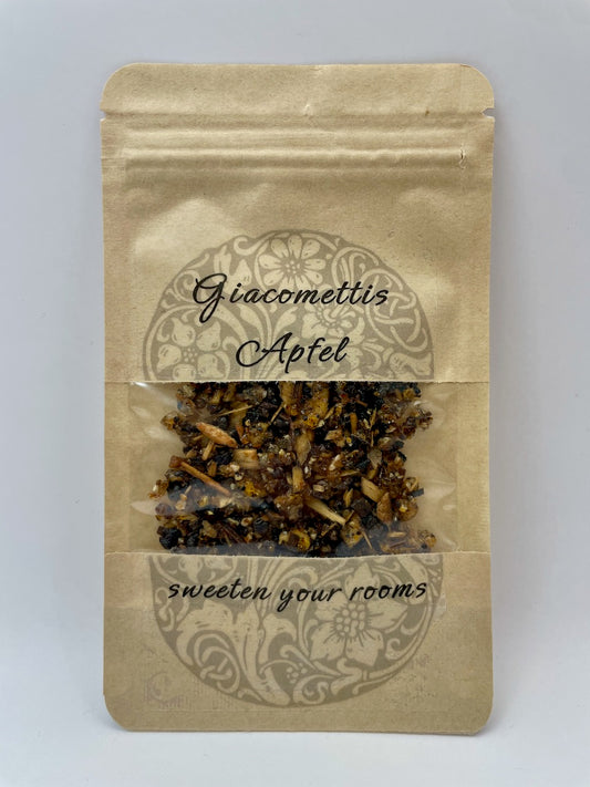 Giacomettis Apfel Räuchermischung